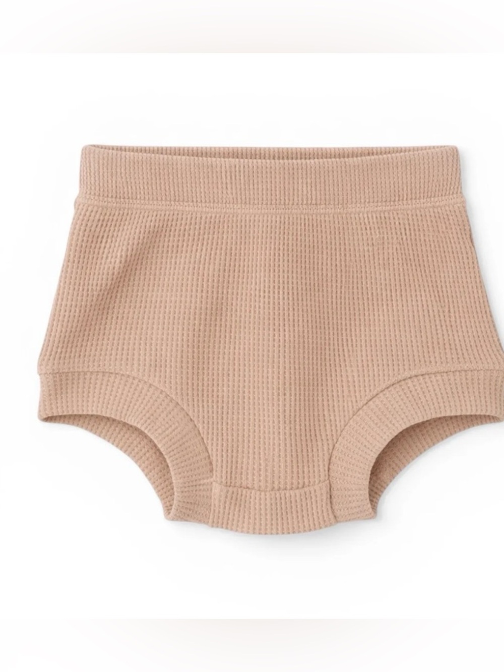 NWT - SpearmintLOVE Organic Cotton Waffle Shorts, Tan